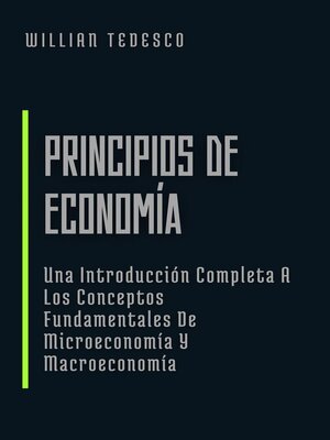 cover image of Principios de Economía